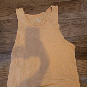 Fabletics Tank Orange Mens Large